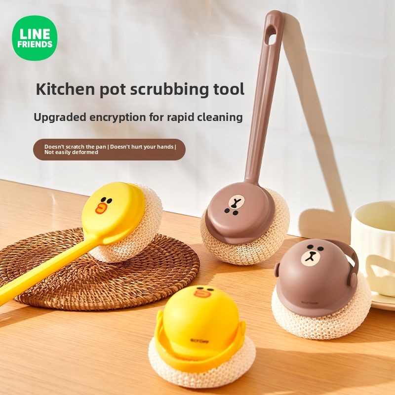 Commercial Kitchen Cleaning - LINE FRIENDS Brown Cony Sally Anime