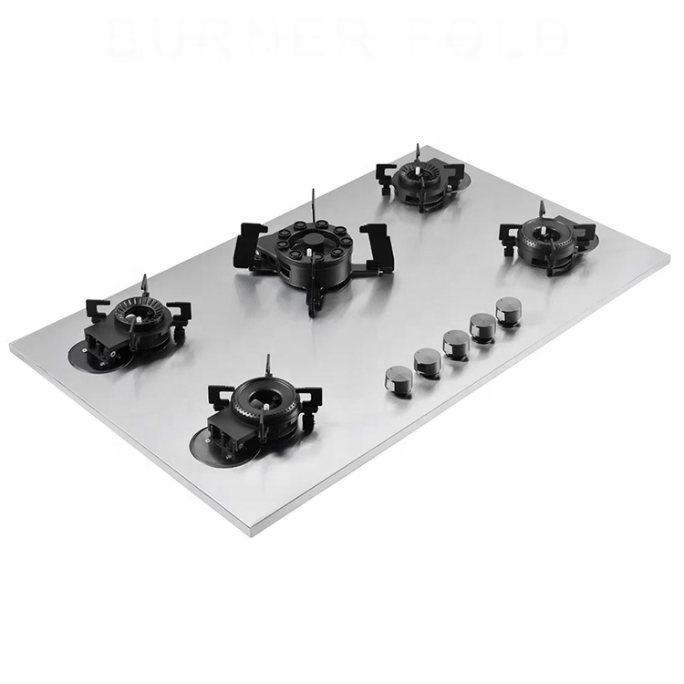 Commercial Kitchen Stove - Magic Fold Burner High-power 5 burner
