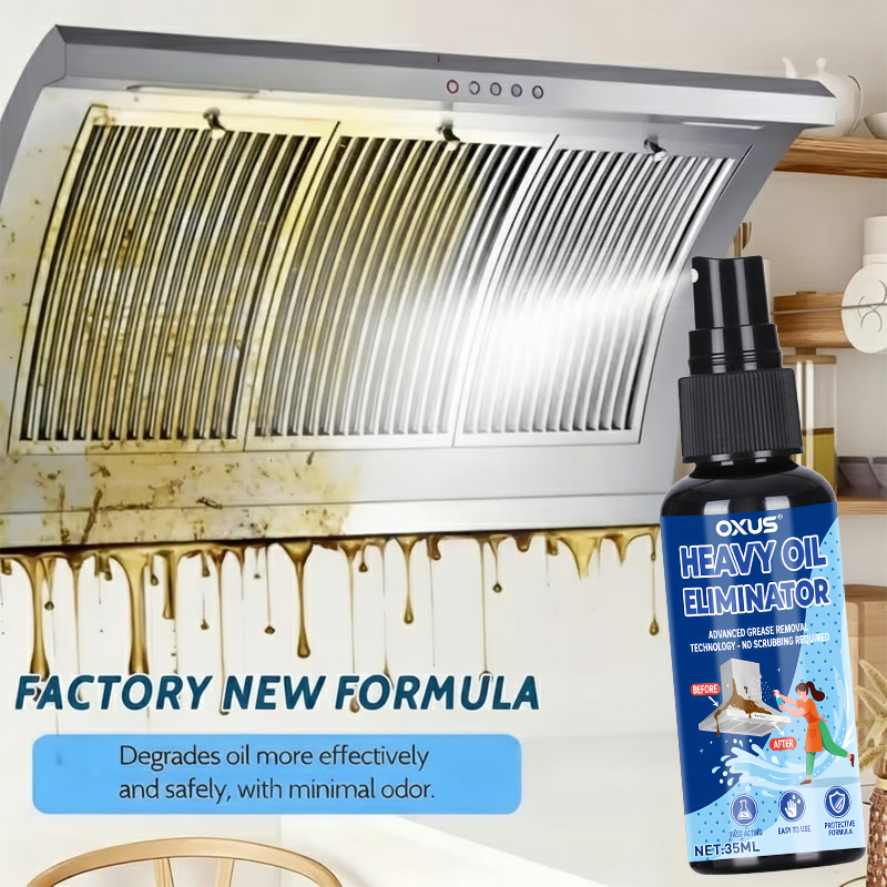 Commercial Kitchen Hood - 35ML Powerful Kitchen Grease Cleaner Spray,