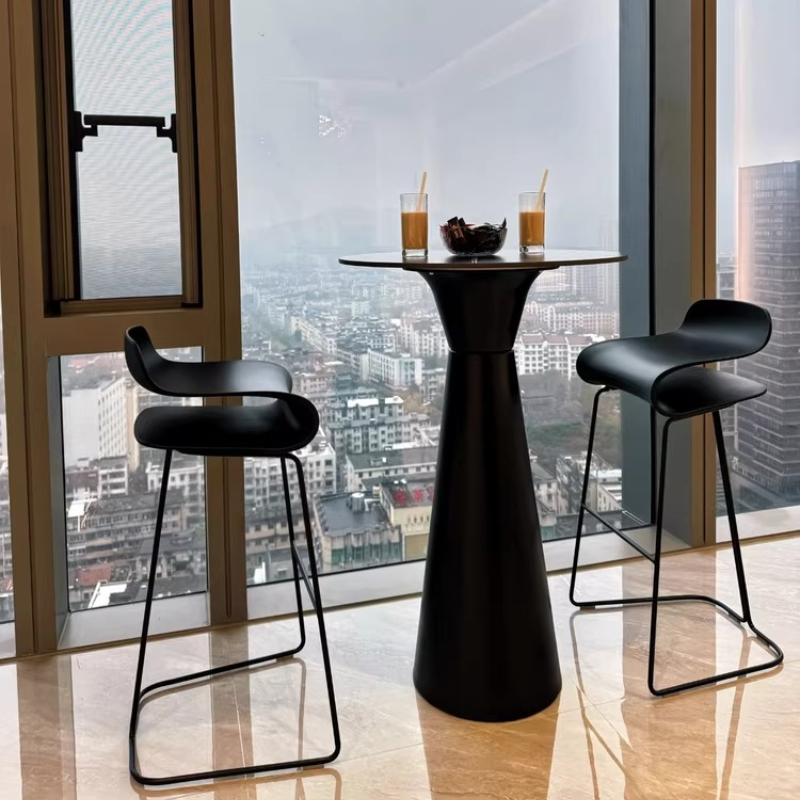 Commercial Kitchen Design - Outdoor Iron Bar Stool,Luxury Design High