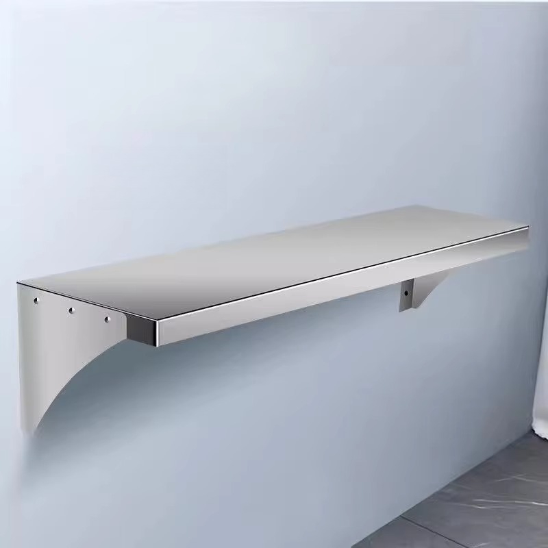 Commercial Kitchen Wall - Stainless Steel Wall-mounted Flat Plate Racks