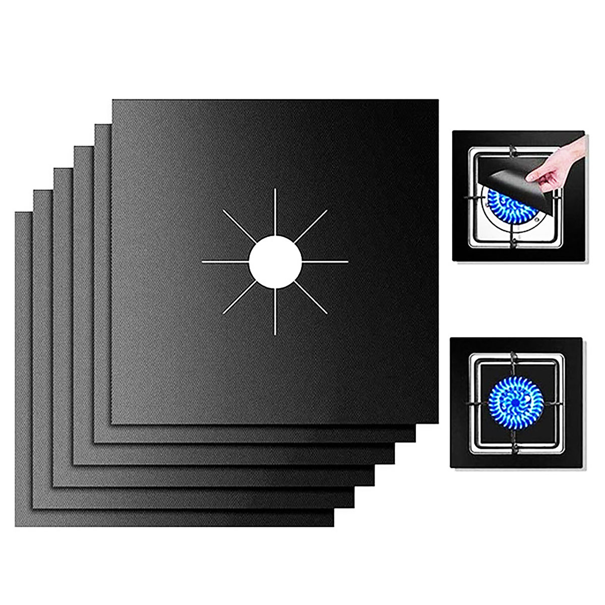 4 Piece Gas Stove Protector Co - Commercial Kitchen Burner recensione e prezzo