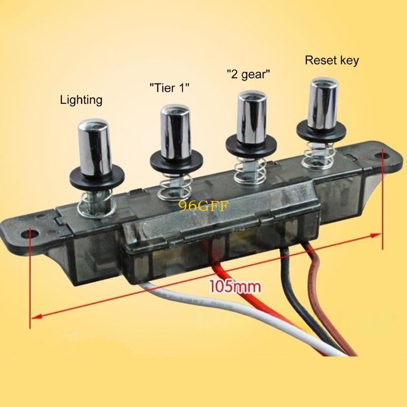 96GF Hood Switches Plastic Rei - Commercial Kitchen Hood recensione e prezzo
