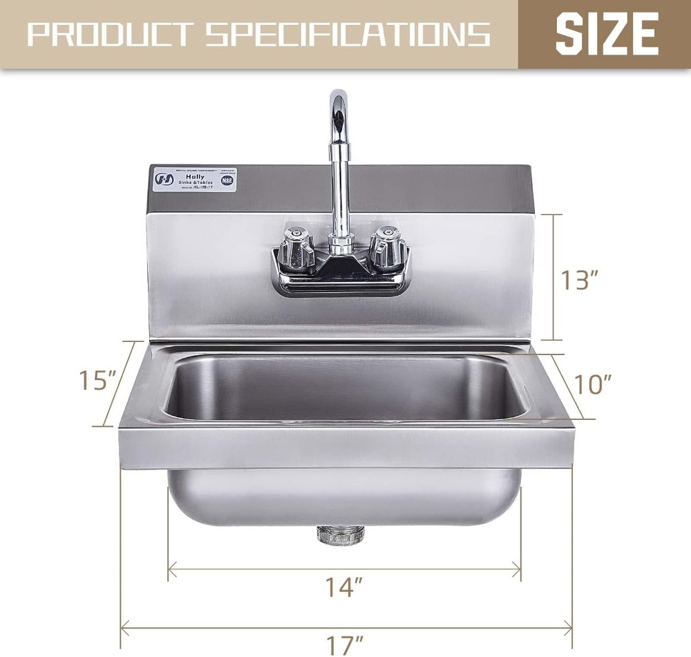 Commercial Wall Mount Hand Bas - Commercial Kitchen Wall recensione e prezzo