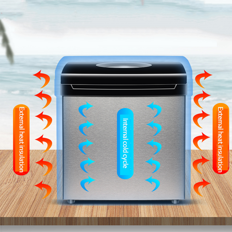 220V Commercial Ice Cube Maker - Commercial Kitchen Ice Machine recensione e prezzo