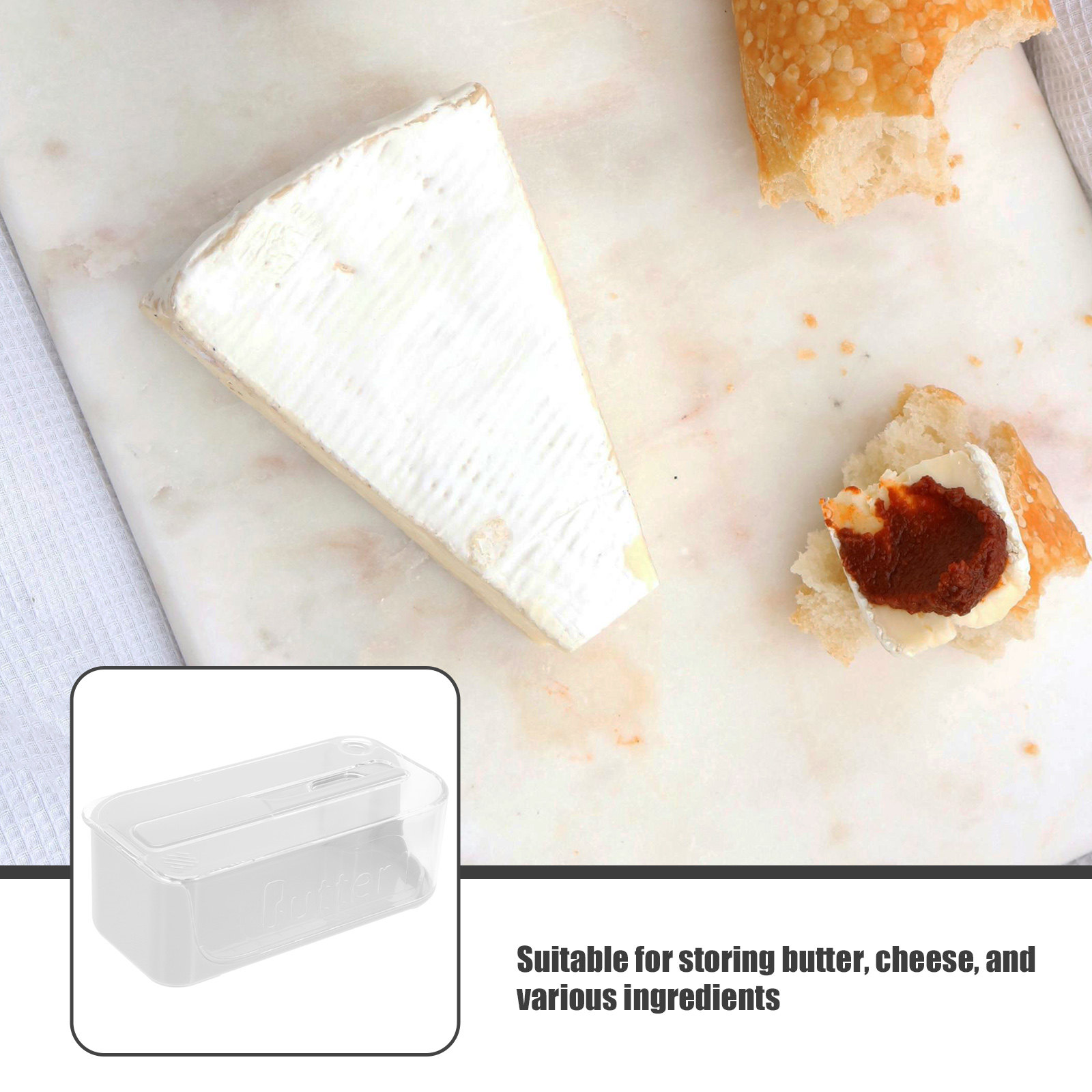 Butter Dish Lid Storage Box Re - Commercial Kitchen Design recensione e prezzo