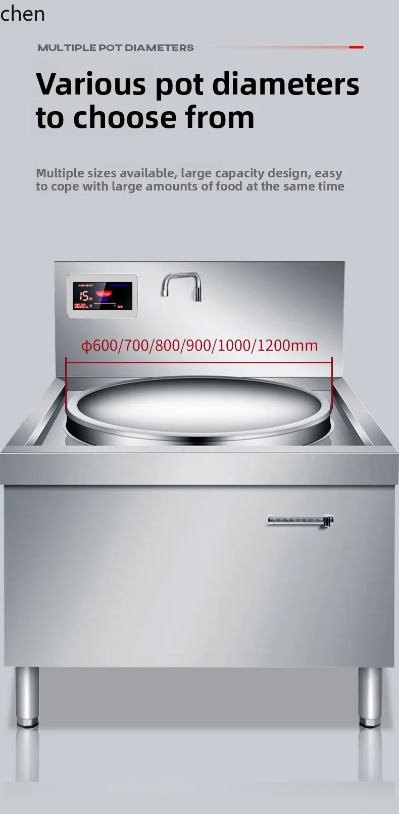 ZML commercial induction cooke - Commercial Kitchen Stove recensione e prezzo