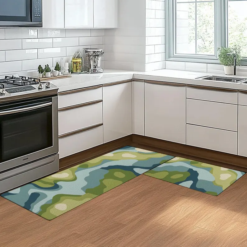Moss Green Kitchen Mat Anti-Fa - Commercial Kitchen Mats Anti Fatigue recensione e prezzo