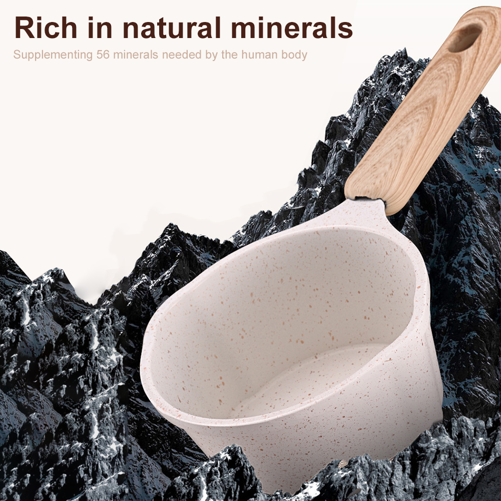 Mini Boiling Pan Wooden Handle - Commercial Kitchen Stove recensione e prezzo