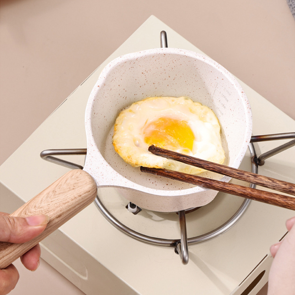 Mini Boiling Pan Wooden Handle - Commercial Kitchen Stove recensione e prezzo