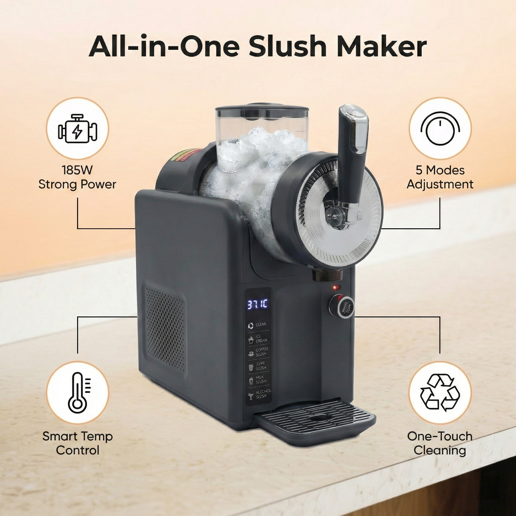 Commercial Slushy Machine Coun - Commercial Kitchen Cleaning recensione e prezzo