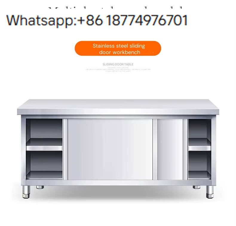 Stainless Steel Workbench Heav - Commercial Kitchen Prep Table With Storage recensione e prezzo