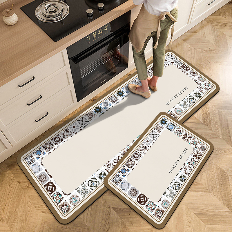Vintage Floral Kitchen Carpet  - Commercial Kitchen Mats Anti Fatigue recensione e prezzo