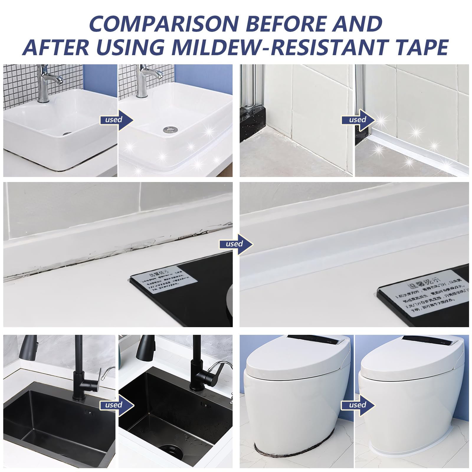 3.2m Waterproof Sealing Tape F - Commercial Kitchen Wall recensione e prezzo