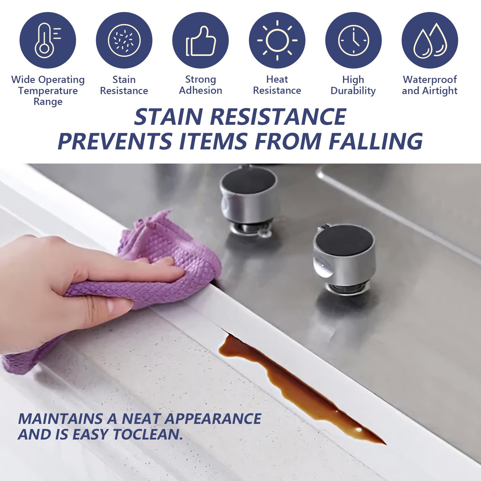 3.2m Waterproof Sealing Tape F - Commercial Kitchen Wall recensione e prezzo