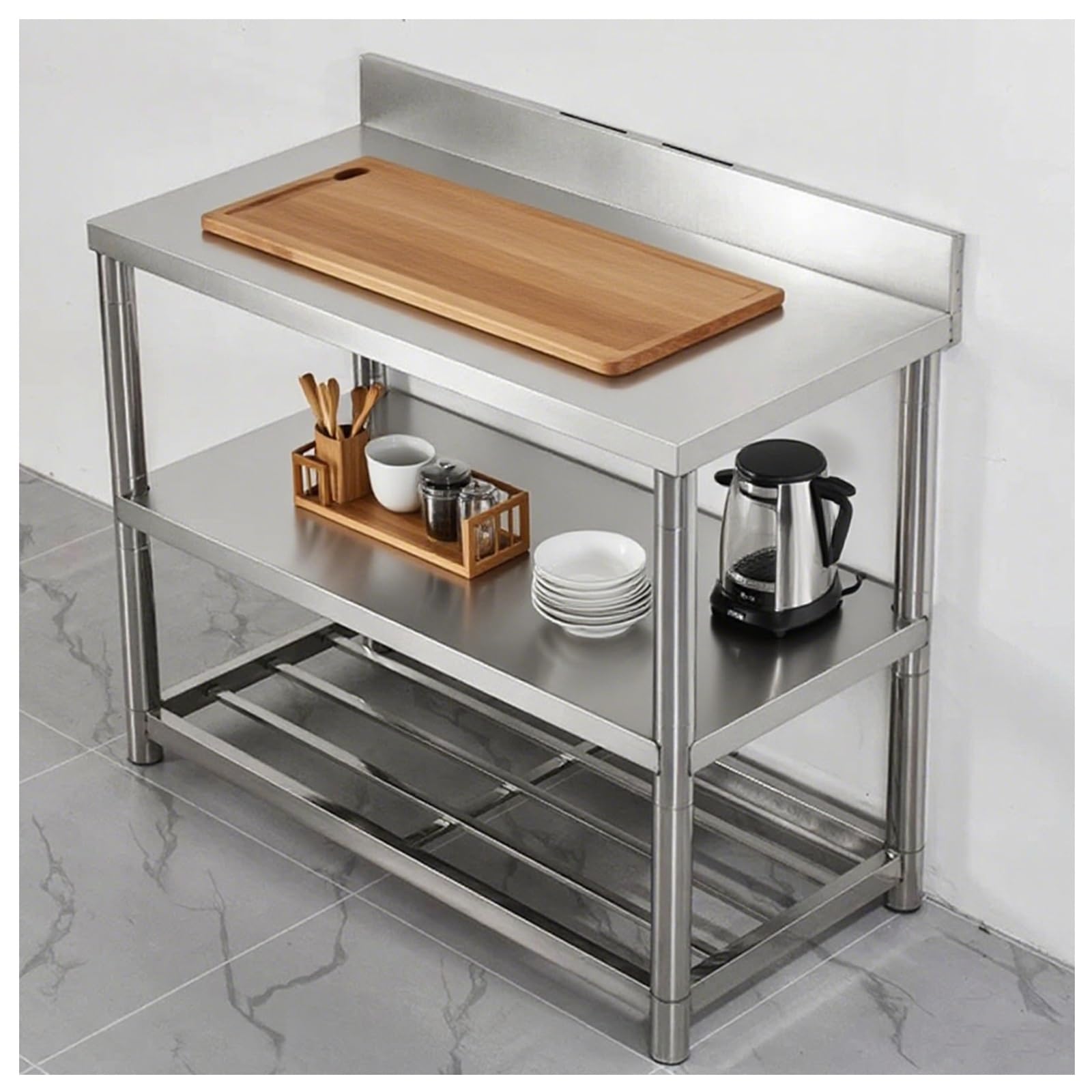 kz-Work Table Stainless Steel  - Commercial Kitchen Bench recensione e prezzo
