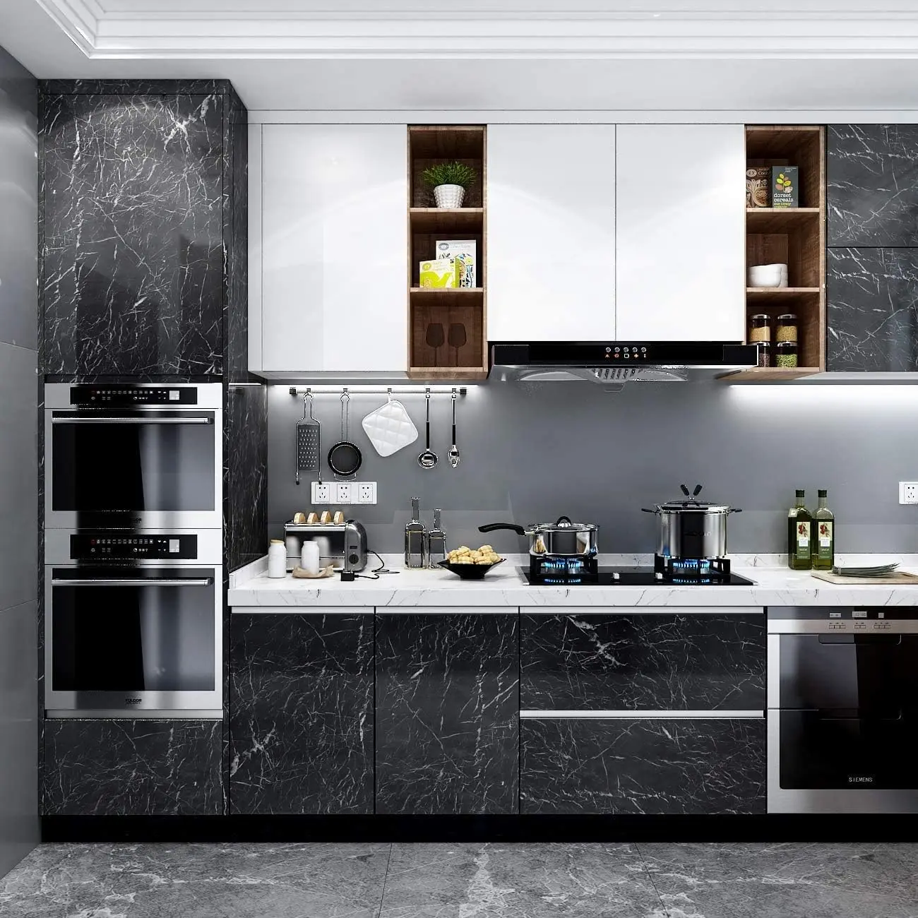 Marble Contact Paper Granite B - Commercial Kitchen Wall recensione e prezzo