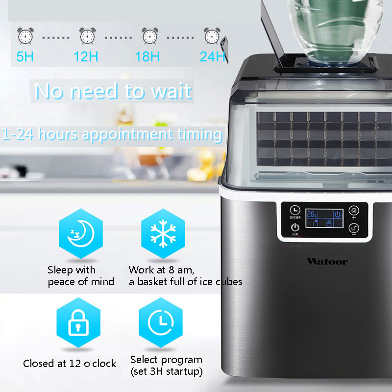 PBOBP Ice Cube Maker 30KG Wate - Commercial Kitchen Ice Machine recensione e prezzo