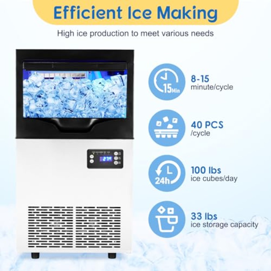 Commercial ice machine for hom - Commercial Kitchen Ice Machine recensione e prezzo