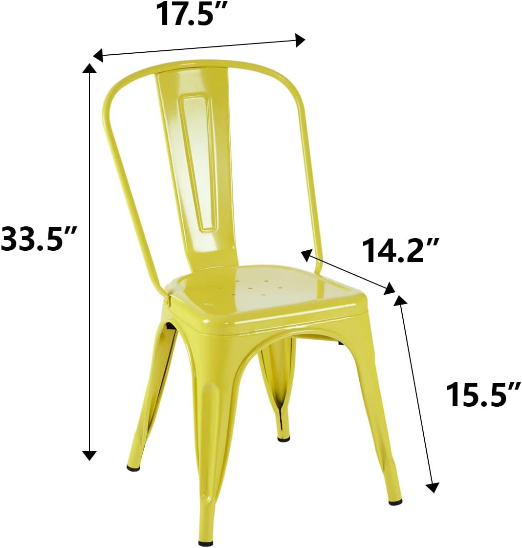 Metal Dining Chair Farmhouse T - Commercial Kitchen Bench recensione e prezzo