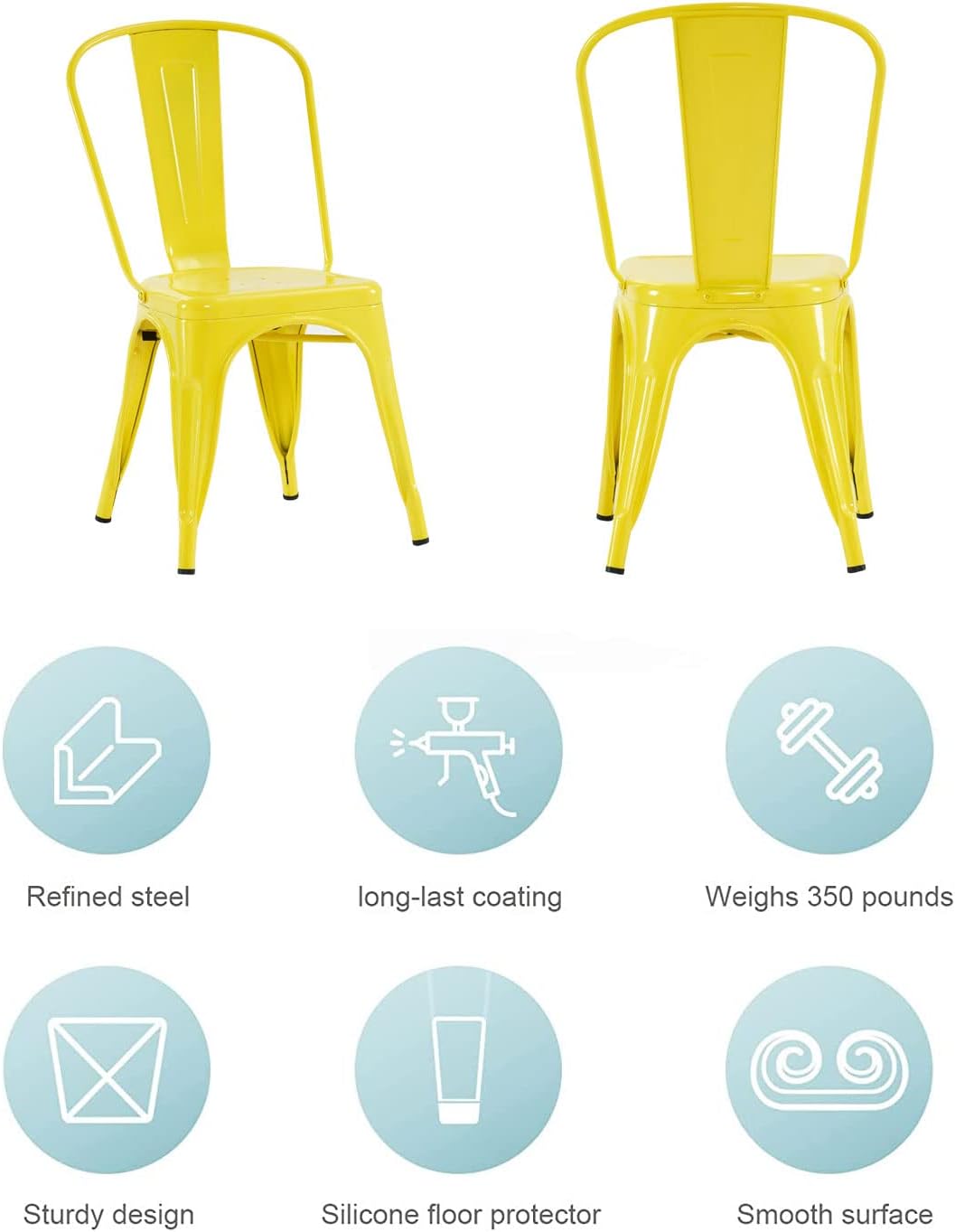 Metal Dining Chair Farmhouse T - Commercial Kitchen Bench recensione e prezzo