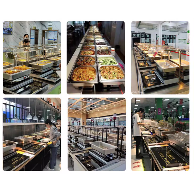 600W Commercial buffet furnace - Commercial Kitchen Stove recensione e prezzo