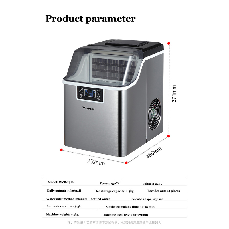 Ice Maker Freezer Kitchen Appl - Commercial Kitchen Ice Machine recensione e prezzo