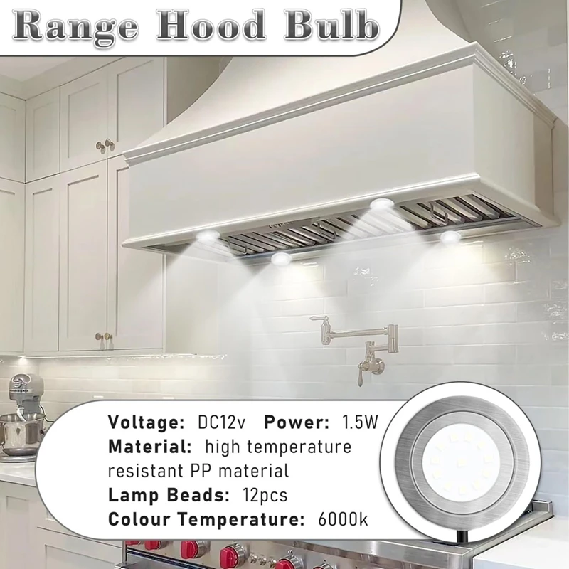 2Pack1.5W Range Hood Light Bul - Commercial Kitchen Hood recensione e prezzo