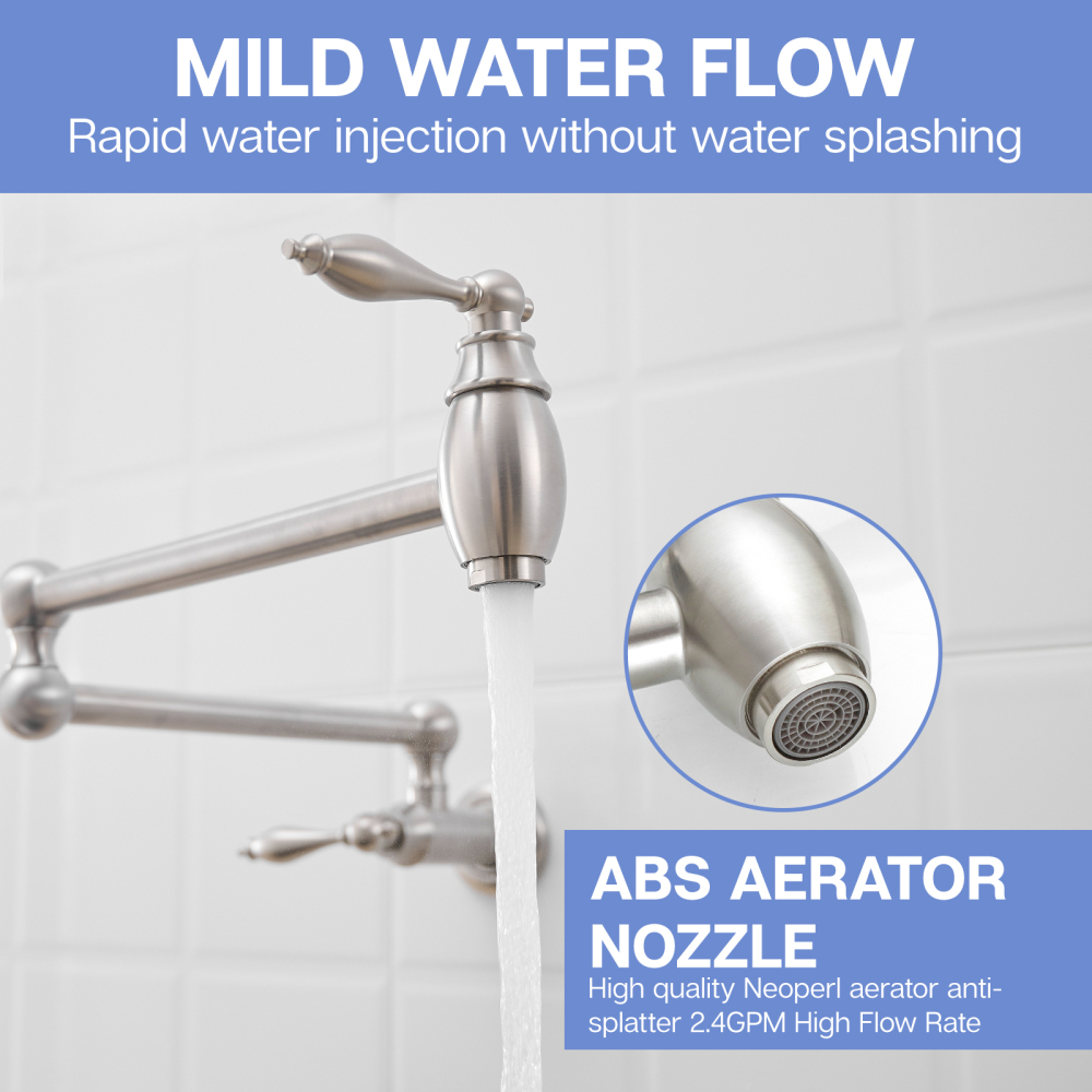 Pot Filler,Wall Mount Commerci - Commercial Kitchen Walls recensione e prezzo