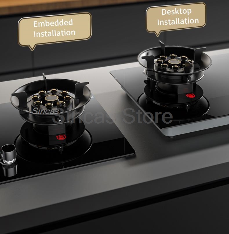 Two-burner Gas Stove Desktop F - Commercial Kitchen Stove recensione e prezzo