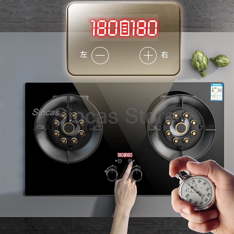 Two-burner Gas Stove Desktop F - Commercial Kitchen Stove recensione e prezzo