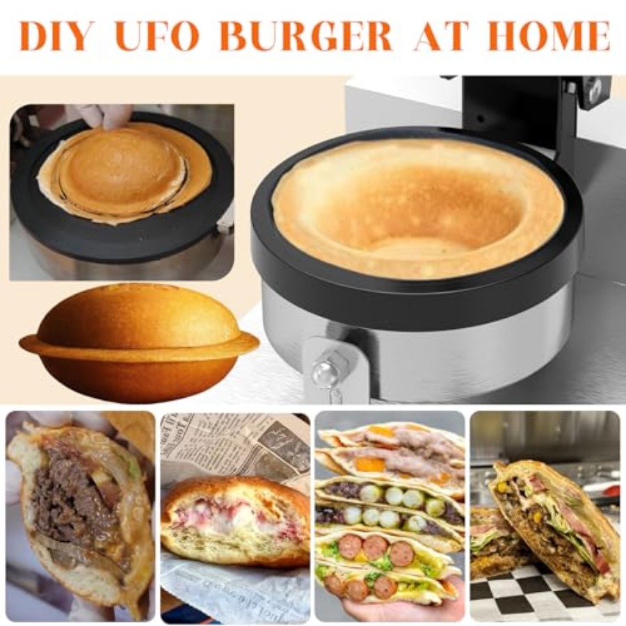 Commercial UFO Burger Maker Ma - Commercial Kitchen Ice Machine recensione e prezzo