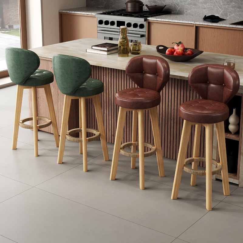 Wooden Legs Unique Bar Stools  - Commercial Kitchen Design recensione e prezzo