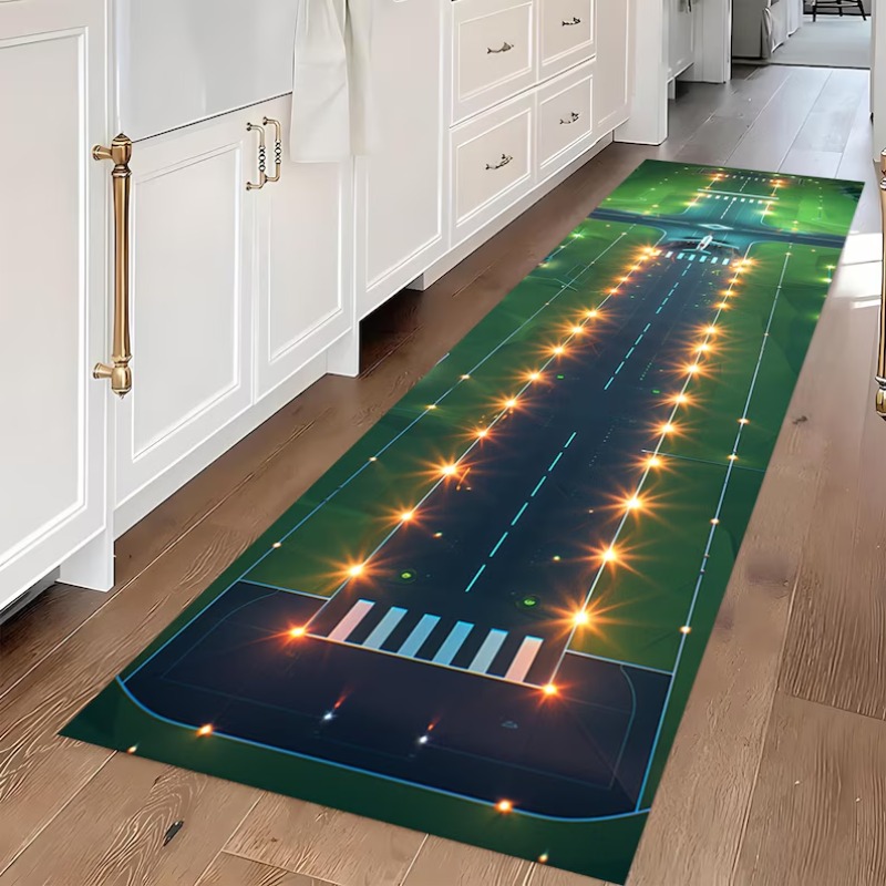 Airport Runway Runner Rug Intr - Commercial Kitchen Interior Design recensione e prezzo