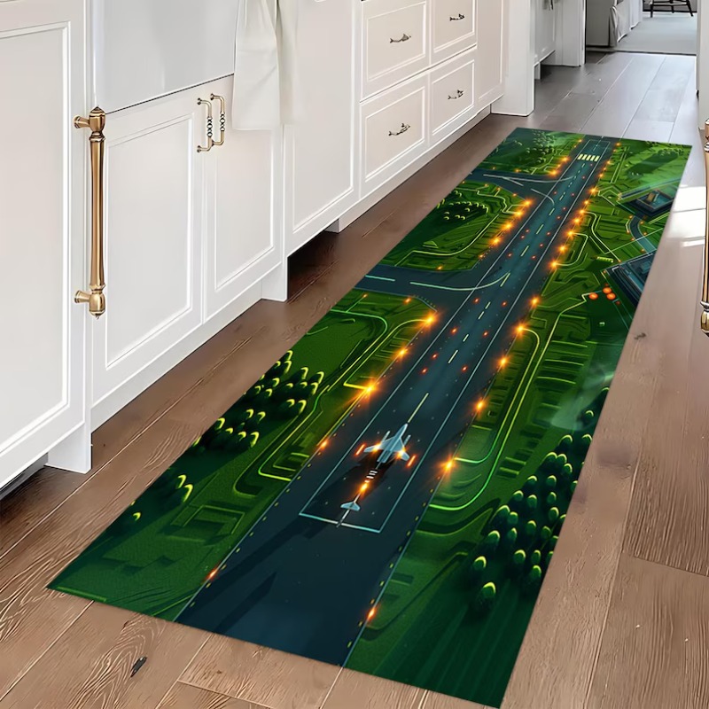 Airport Runway Runner Rug Intr - Commercial Kitchen Interior Design recensione e prezzo