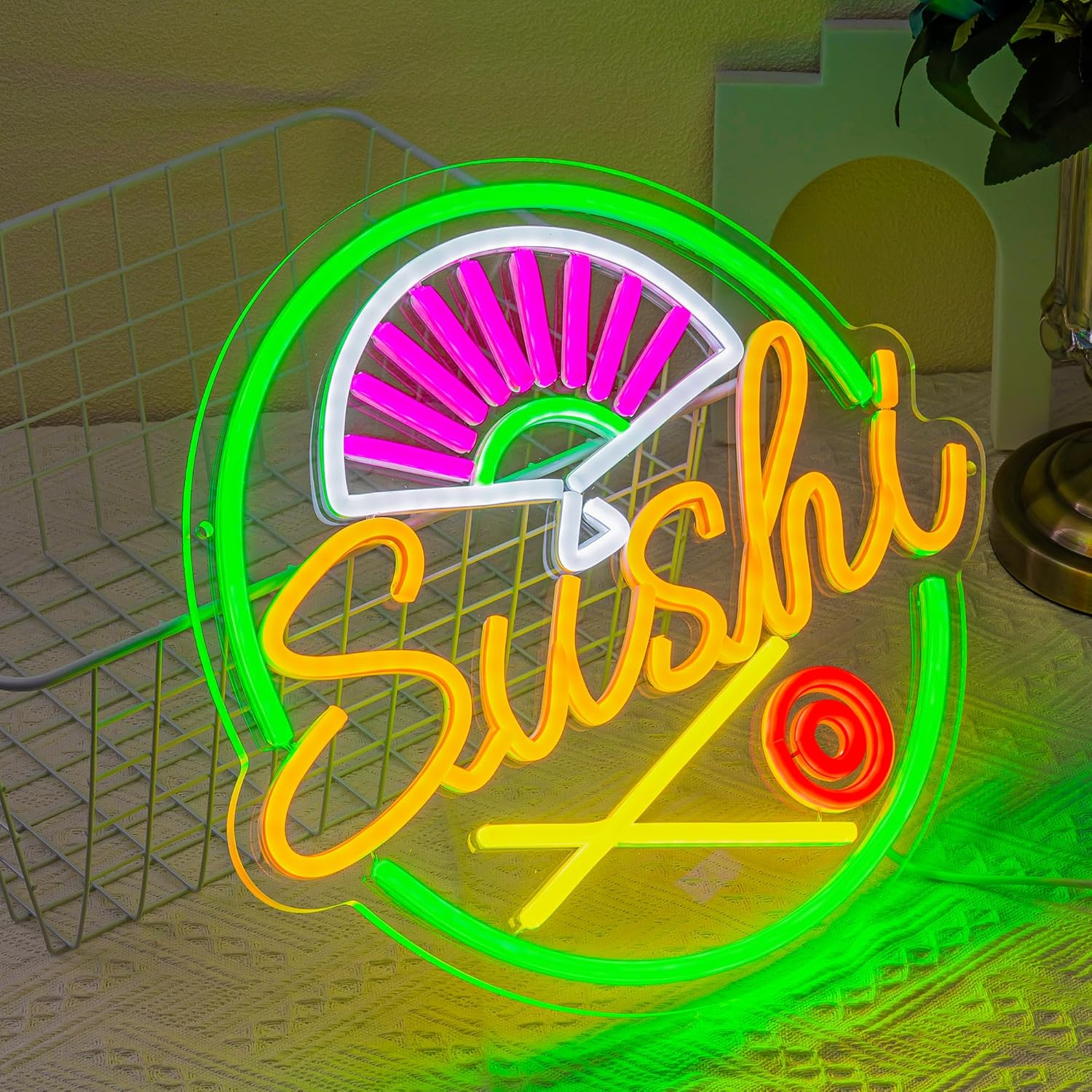 Sushi Neon Sign for Wall Decor - Commercial Kitchen Walls recensione e prezzo