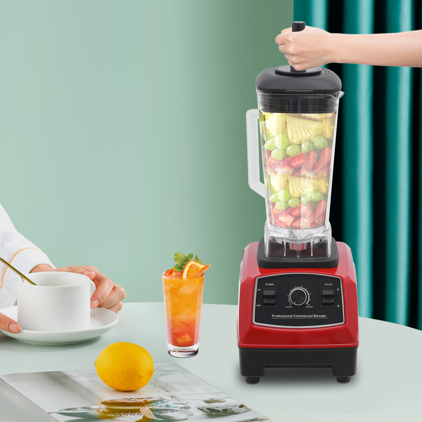 2200W Commercial Smoothie Blen - Commercial Kitchen Cleaning recensione e prezzo