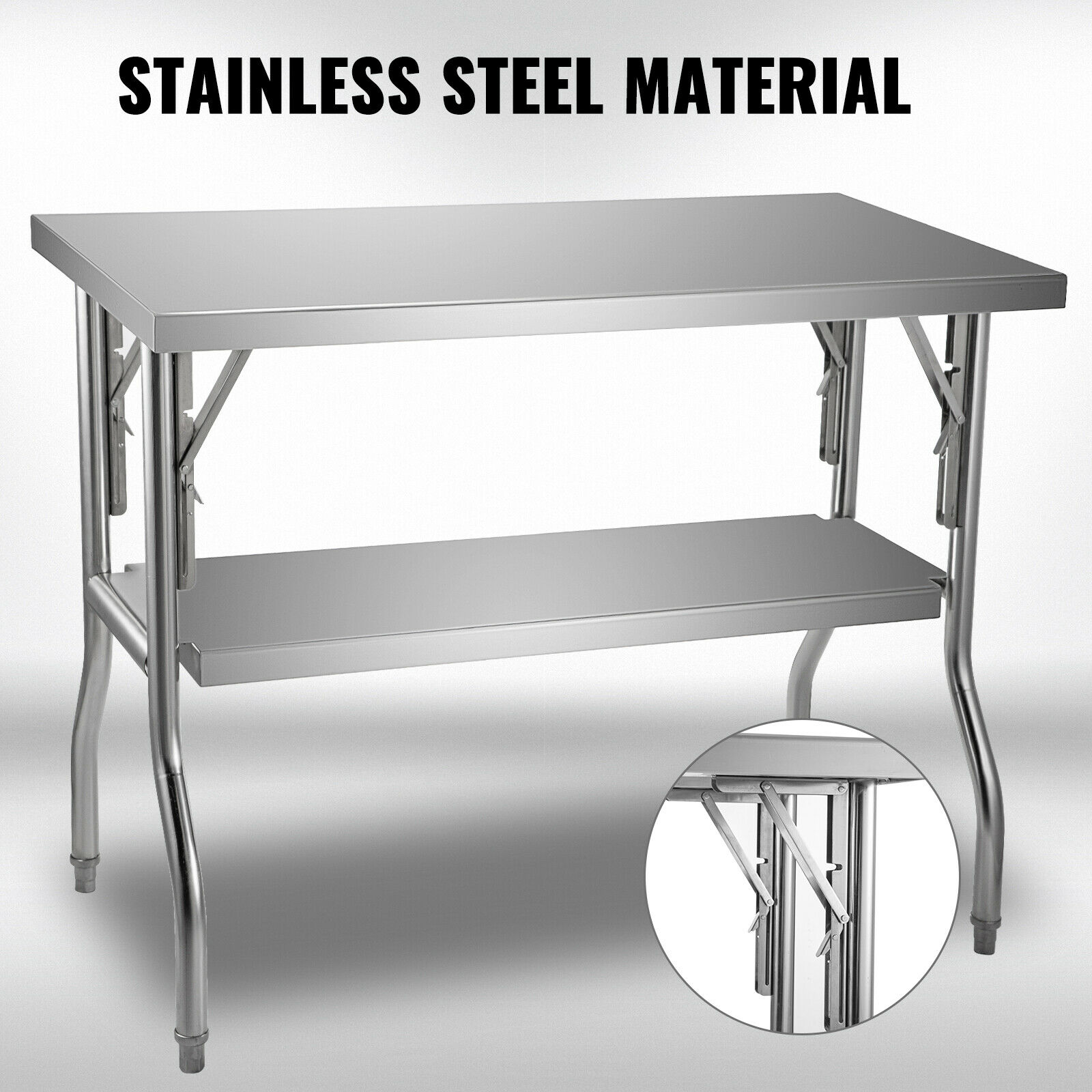 Single/Double-Shelf Profession - Commercial Kitchen Prep Table With Storage recensione e prezzo