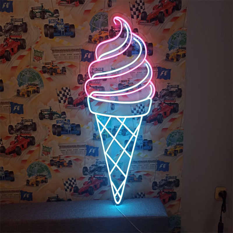 Ice Cream LED Neon Light | Wal - Commercial Kitchen Walls recensione e prezzo