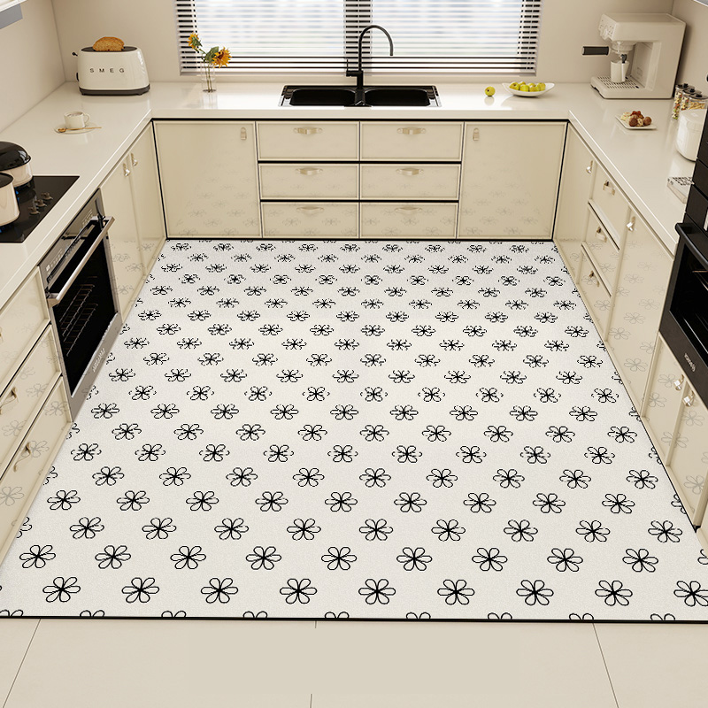 Black Kitchen Rug Pvc Waterpro - Commercial Kitchen Mats Anti Fatigue recensione e prezzo