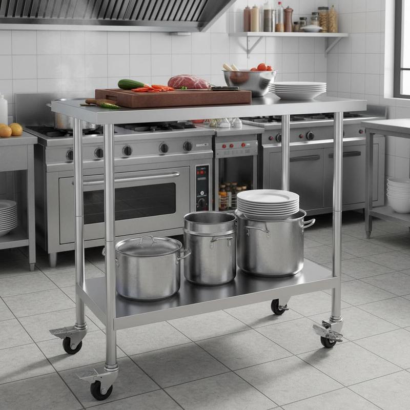 Metal Prep Station 24 x 24 x 3 - Commercial Kitchen Design recensione e prezzo