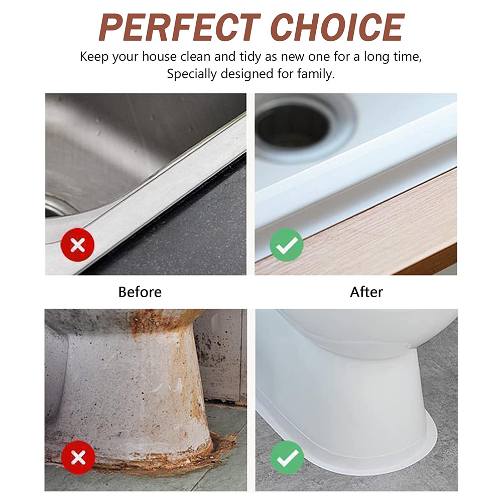 3.2M Bath Caulk Tape Self Adhe - Commercial Kitchen Wall recensione e prezzo