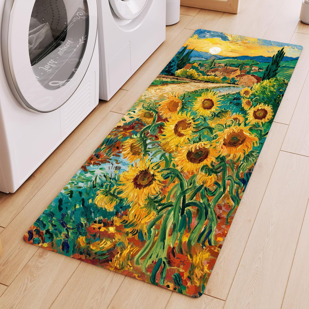 Van Gogh Style Sunflower Oil P - Commercial Kitchen Mats Anti Fatigue recensione e prezzo