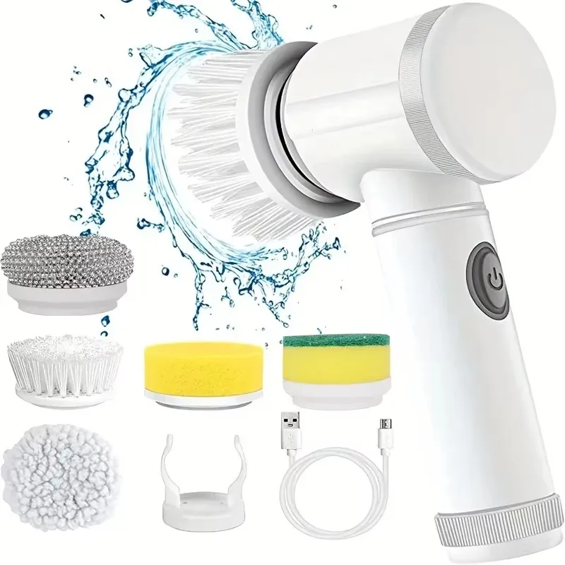 New Cordless Spin Scrubber Ele - Commercial Kitchen Cleaning recensione e prezzo