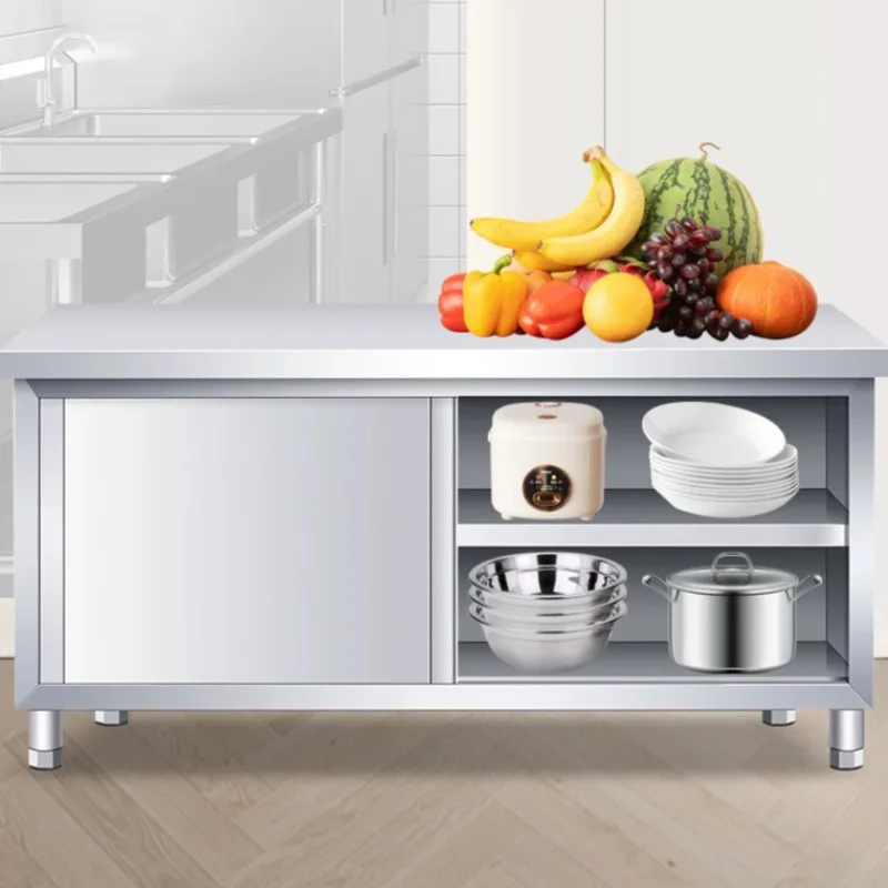 Bar Cart Stainless Steel Kitch - Commercial Kitchen Prep Table With Storage recensione e prezzo