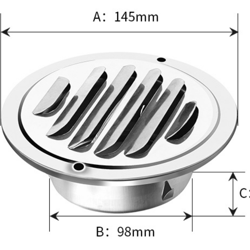1PCS Stainless Steel Hood Flat - Commercial Kitchen Hood recensione e prezzo
