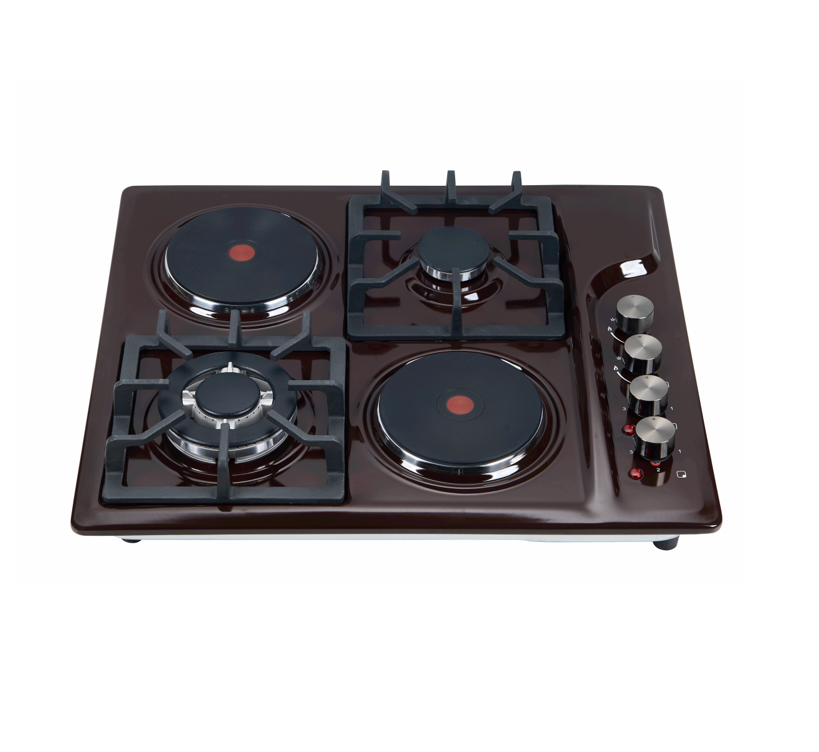 4 Burner Hybrid Cooktop - Gas  - Commercial Kitchen Stove recensione e prezzo