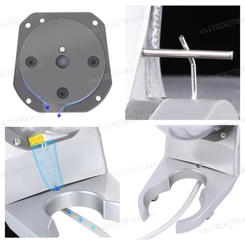 Double Blade Ice Crusher Machi - Commercial Kitchen Ice Machine recensione e prezzo